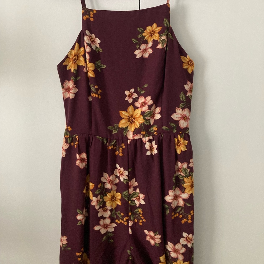 Floral jumpsuit